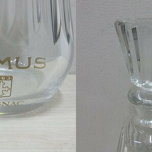 ★空き瓶 デキャンタ デカンタ カミュ CAMUS バカラ Baccarat クリスタル テーブルウェア コニャック ガラス 瓶★の画像7