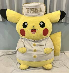THE PENINSULA TOKYOpe person shula hotel limitation not for sale Pikachu 100cm extra-large soft toy Pocket Monster Pokemon 