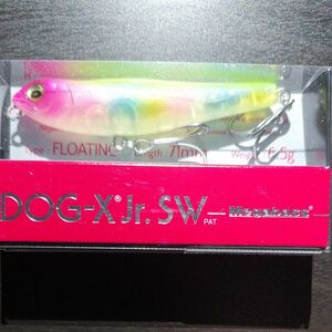 【新製品】メガバス DOG-X Jr. SW (ドッグエックス ジュニアSW) PHゴーストキャンディー