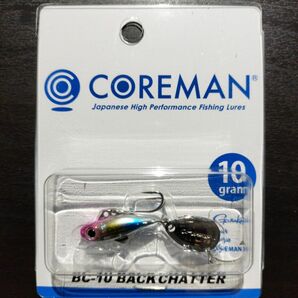 【新製品】コアマン BC-10 バックチャター コットンキャンディ 