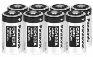Panasonic CR123A lithium battery 1550mAh [ parallel imported goods ] 8 pcs set 