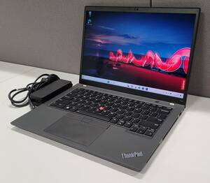 * beautiful goods * ThinkPad T14 Gen3 / Core i7 1260P / 4K Touch liquid crystal 16:10 / 32GB memory / Iris Xe / high-spec 