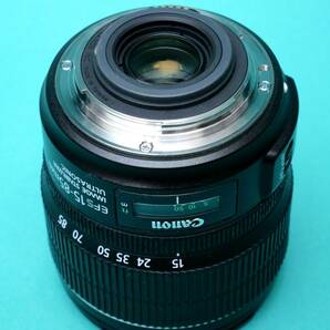 Canon EFS 15-85mm f3.5-5.6 IS USM 美品 Kenko MCUVフィルターのおまけ付き！の画像4