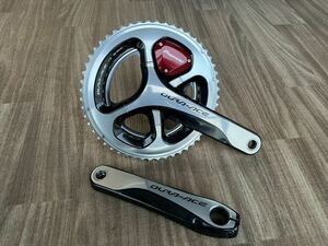 シマノ DURA-ACE FC-9000 パイオニア 右足パワーメーター付き 172.5mm 52-38T 11s