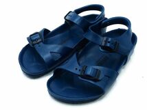 BIRKENSTOCK ビルケンシュトック RIO KIDS サンダル size20.5ｃｍ/濃紺 ■◆ ☆ eec0 子供服_画像1