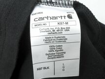 Carhartt カーハート ルーズフィット 胸ポケット Tシャツ sizeL/黒 ■◆ ☆ eea1 メンズ_画像6
