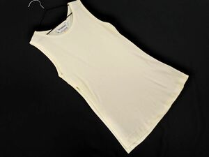 ネコポスOK スポーツマックス ノースリーブ カットソー sizeS/アイボリー ■◆ ☆ eea1 レディース