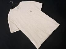 ネコポスOK POLO RALPH LAUREN ポロ ラルフローレン ロゴ カットソー sizeM/オートミール ■◆ ☆ eea1 メンズ_画像1