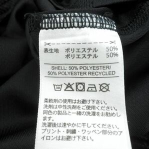 ネコポスOK adidas アディダス ロゴ カットソー sizeS/黒 ■◆ ☆ eea1 メンズの画像6