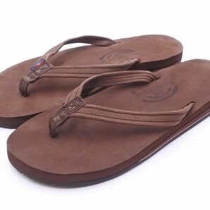 RAINBOW SANDALS レインボーサンダル トングサンダル ビーチ サンダル 茶 ■◆ ☆ eea7 レディースの画像1