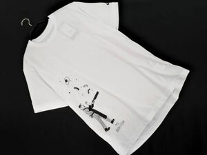 ネコポスOK 新品 ASICS アシックス プリント Tシャツ sizeXL/白 ■◆ ☆ edd0 メンズ