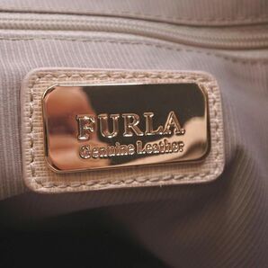 FURLA フルラ 2WAY ショルダー ハンド バッグ ベージュ ■■ ☆ eea7 レディースの画像7