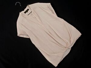  cat pohs OK UNTITLED Untitled V neck pull over blouse shirt size2/ pink #* * eea8 lady's 