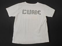 CUNE キューン 新幹線 プリント Tシャツ sizeM/オフホワイト ■◆ ☆ eeb0 メンズ_画像4