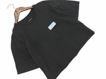 ネコポスOK RVCA ルーカ ショート丈 ロゴ プリント カットソー sizeS/黒 ■◆ ☆ eeb0 レディース_画像1