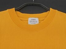 ネコポスOK coen コーエン バックプリント Tシャツ sizeM/黄 ■◆ ☆ eea9 メンズ_画像2