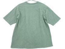 green label relaxing グリーンレーベルリラクシング ユナイテッドアローズ ポケット Tシャツ sizeL/カーキ ■◆ ☆ eeb3 メンズ_画像5