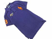 POLO RALPH LAUREN ポロ ラルフローレン ビッグポニー 半袖 ポロシャツ sizeS/紺 ■◆ ☆ eeb3 メンズ_画像1