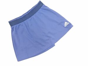 ネコポスOK adidas アディダス スカート パンツ sizeS/青 ■◆ ☆ eeb3 レディース