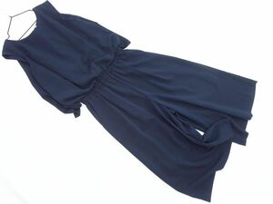 AG by aquagirle-ji-bai Aqua Girl no sleeve all-in-one sizeM/ navy blue #* * eeb4 lady's 