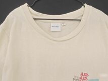 ネコポスOK MOUSSY マウジー バック プリント Tシャツ sizeF/ベージュ ■◆ ☆ eeb4 レディース_画像2