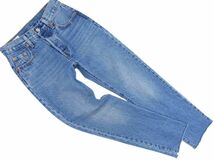 LEVI’S リーバイス 501 ボタンフライ スリット テーパード デニムパンツ size23/インディゴ ■■ ☆ eeb4 レディース_画像1