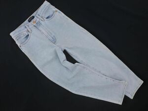 BANANA REPUBLIC バナナリパブリック テーパード デニムパンツ size26/青 ■■ ☆ eeb4 レディース