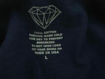ネコポスOK DIAMOND SUPPLY CO. ダイヤモンドサプライ USA製 プリント Tシャツ sizeL/濃紺 ■◆ ☆ eeb4 メンズ_画像6