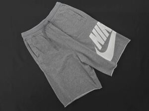 NIKE ナイキ ロゴプリント ハーフ パンツ sizeL（155cm）/グレー ■◆ ☆ eeb4 子供服