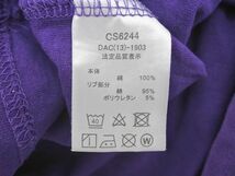 ネコポスOK Champion チャンピオン ロゴ プリント Tシャツ size120cm/紫 ■◆ ☆ eeb4 子供服_画像5