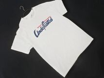 新品 UNDEFEATED アンディフィーテッド ロゴ プリント Tシャツ sizeL/白 ■◆ ☆ eeb4 メンズ_画像1