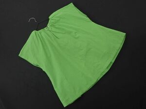 ネコポスOK COS コス タック カットソー size32/黄緑 ■◆ ☆ eeb4 レディース