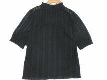 INGNI イング 総レース ブラウス シャツ sizeM/黒 ■◆ ☆ eeb4 レディース_画像6