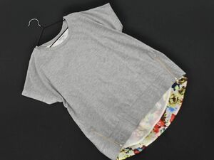 GLOBAL WORK グローバルワーク レイヤード カットソー sizeM/グレー ■◆ ☆ eeb5 レディース