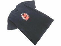 ネコポスOK Supreme シュプリーム 18SS てんとう虫 プリント Tシャツ sizeL/黒 ■◆ ☆ eeb3 メンズ_画像1