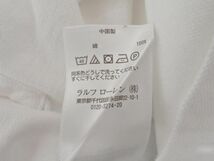 美品 ポロ ラルフローレン ポロシャツ size6(115〜120cm)/白 ■◆ ☆ eeb5 子供服_画像5