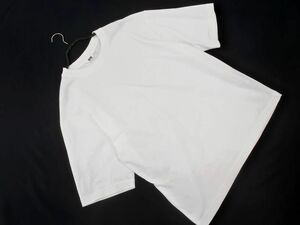 Uniqlo U ユニクロ ユー ルメール Tシャツ sizeL/白 ■◆ ☆ eeb6 メンズ