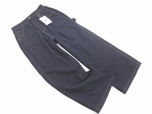  new goods JAVA Java classical Elf wide Denim pants sizeXL/ dark blue ## * eeb7 lady's 