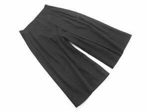 UNTITLED Untitled tuck wide cropped pants size2/ black #* * eeb6 lady's 