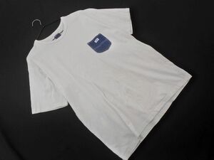 Lee リー ポケット Tシャツ sizeXL/白 ■◆ ☆ eeb6 メンズ