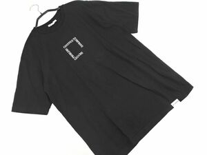 ZARA ザラ プリント Tシャツ sizeM/黒 ■◆ ☆ eec1 メンズ