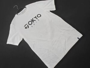 TaylorMade Golf テーラーメイドゴルフ TOKYO 2018 ロゴ Tシャツ sizeS/白 ■◆ ☆ eec1 メンズ