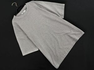 Uniqlo U ユニクロ ユー ルメール ボーダー カットソー sizeL/グレー ■◆ ☆ eec1 メンズ