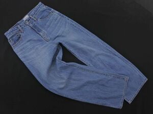 Ungrid アングリッド ワイド デニムパンツ size24/紺 ■■ ☆ eec2 レディース