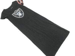 ネコポスOK トミーヒルフィガー NFL アメリカンフットボール ラスベガス レイダース Tシャツ ワンピース sizeS ■◆ ☆ eec2 レディース