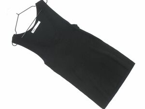 ネコポスOK ZARA ザラ ノースリーブ ニット セーター sizeS/黒 ■◆ ☆ eec4 レディース