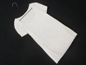 ネコポスOK M-PREMIER エムプルミエ Tシャツ size36/白 ■◆ ☆ eec4 レディース