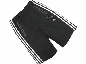 adidas アディダス ハーフ パンツ sizeM/黒 ■◆ ☆ eec7 レディース