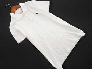 ネコポスOK Abercrombie & Fitch アバクロンビー＆フィッチ カノコ ポロシャツ sizeS/白 ■◆ ☆ eec8 レディース