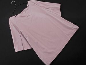 cat pohs OK ROPE Rope slit sleeve cut and sewn size38/ pink #* * eec8 lady's 
